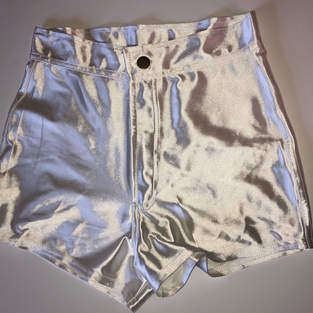 Party shorts, brand new, white